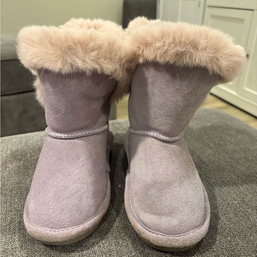 BearPaw Kids Boots in Light Purple